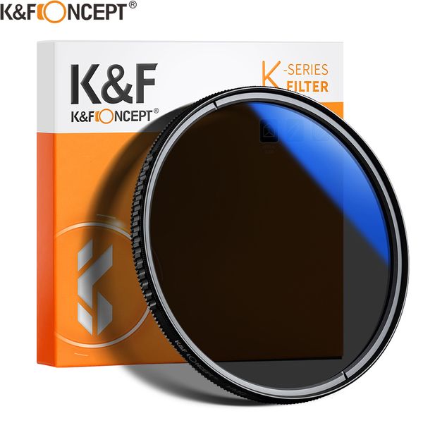 Filtro de lente da câmera CPL de conceito KF Filtro Ultra Slim Optics Multi Coated Circular Polarizer 37mm 39mm 49mm 52mm 58mm 62mm 67mm 77mm