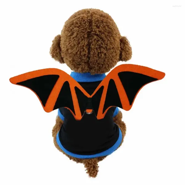 Vestuário para cães Traje de animais de estimação Halloween Bat Wing Transformation para gatos e cães