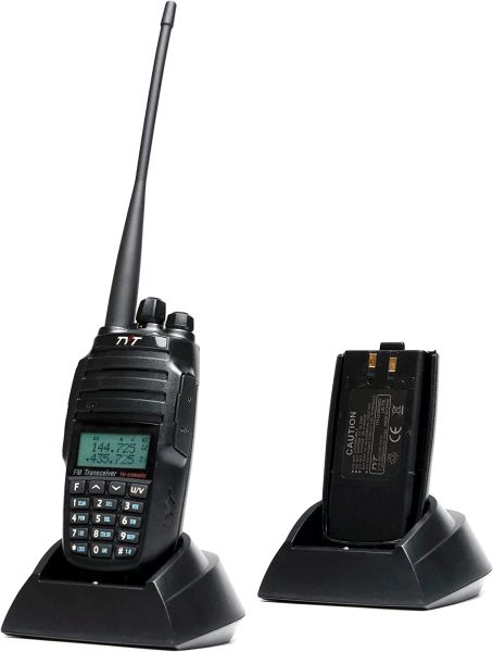 Tyt th-uv8000d 2pcs Amateur Handheld Radio 10W 3600mah Dual Band 136-174/400-520MHz Walkie Talkie Talkie