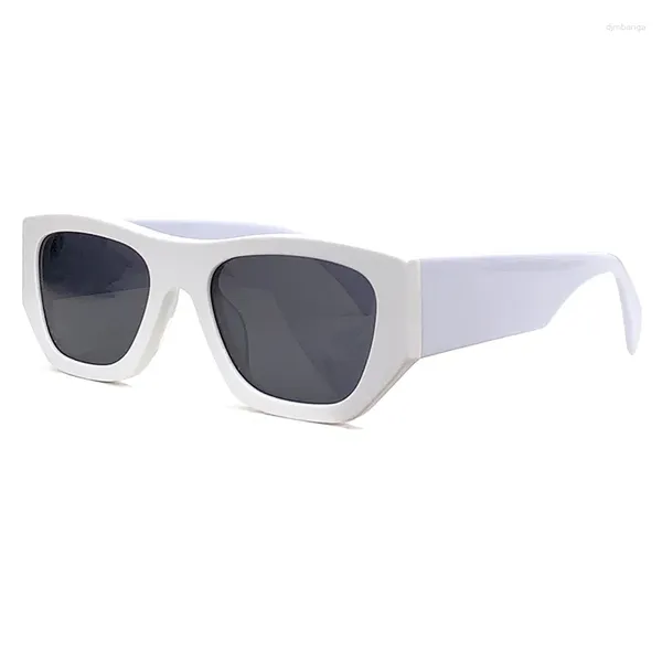 Sonnenbrille 2024 Design Quadrat Retro Acetat Hochwertige Brillen Weibliche Party Reise Shades