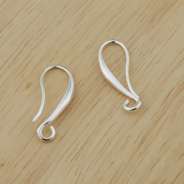 Componenti 100pcs 925 Risultati di orecchini in argento sterling Oread Casps Cuggi di ganci fai -da -te che creano accessori