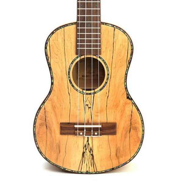Alta qualità 23quot tenore pieno in legno massello legno marcio 4 corde ukulele mini piccola chitarra Hawaii chitarra acustica ukelele Uke Con7812592