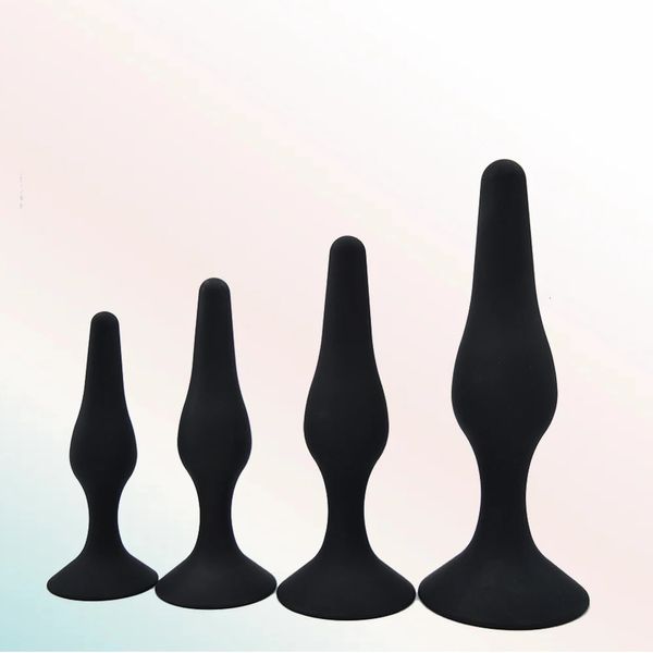 4 Tamanho Grande Anal Beads Set Próstata Massageador Anal Plug Enorme Anus Estimulador Butt Plugs Eróticos Brinquedos Sexuais Para Homem Mulher Sex Shop 240320