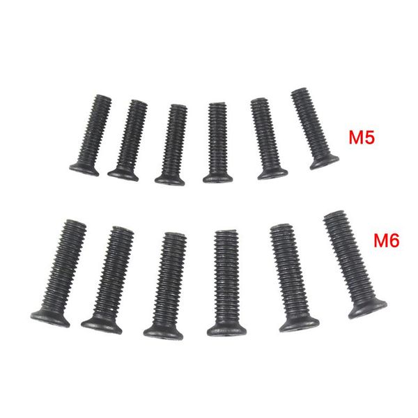 Parafuso de fixação m5 m6 22mm rosca à mão esquerda para broca unfl drill chuck hank hank angle ângulo placa de pressão Ferramentas de madeira