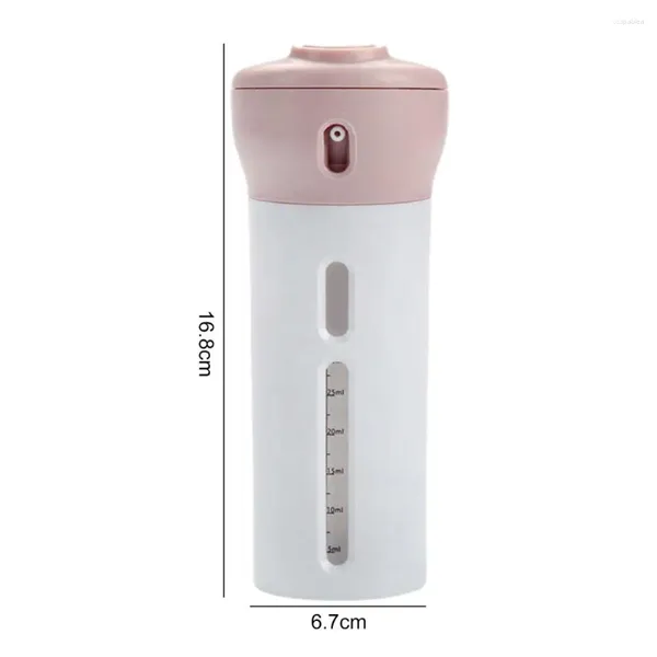 Garrafas de armazenamento Garrafa de viagem Mini Tamanho Higiene Pessoal Lavagem Corporal Creme Líquido Vazio Bomba ABS Dispenser Home Supply