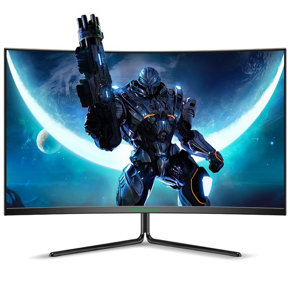 Армия Титана 32 дюйма 4K Ultra Clear Monitor Computer 1500R Большой изогнутый экран с широким цветовым гаммом рисунок PS5 Office 100%NTSC