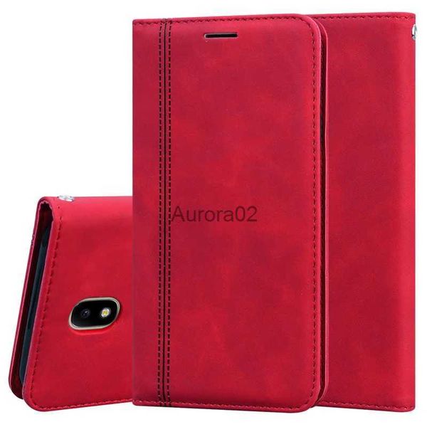 Custodie per cellulari per Samsung Galaxy J7 Pro 2017 Custodia su J730 Custodia magnetica di lusso per portafoglio in pelle Samusng J 7 Cover yq240330