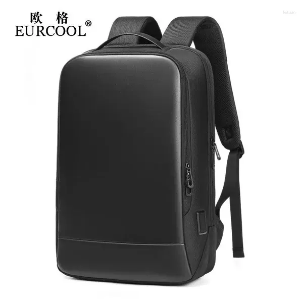 Rucksack Business Männer Luxus Wasserdichte Schule 15,6 Laptop Rucksäcke Mann USB Reisetasche Große Multifunktions Männlichen Mode