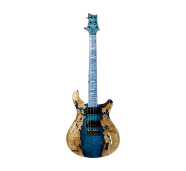 PRS Özel 24 L Alev Spalted Akçaağaç Alev Boyun ve Tahtada Yapılan Elektro Gitar Yüksek Kalite2441044