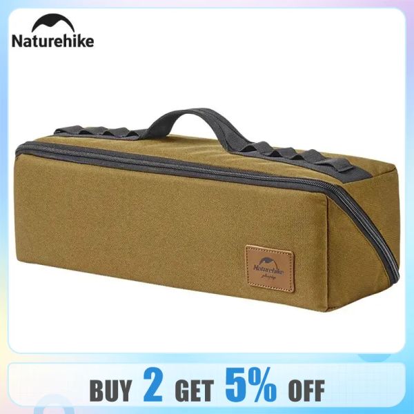 Strumenti NatureHike Camping Strumenti di stoccaggio Borsa pieghevole Corso di sopravvivenza impermeabile Portable Outdoor Travel Work AccessOires Casella degli strumenti Accessori