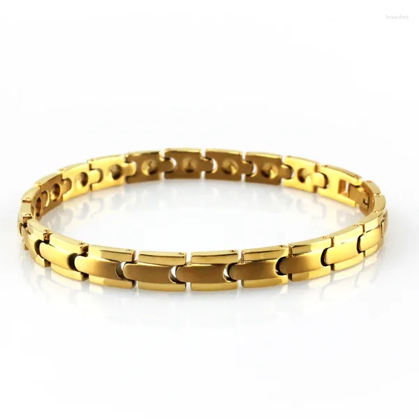 Charme pulseiras befoshinn 2024 10mm largura homem na moda puro titânio com 99.9998% contas de germânio saúde italiano unisex