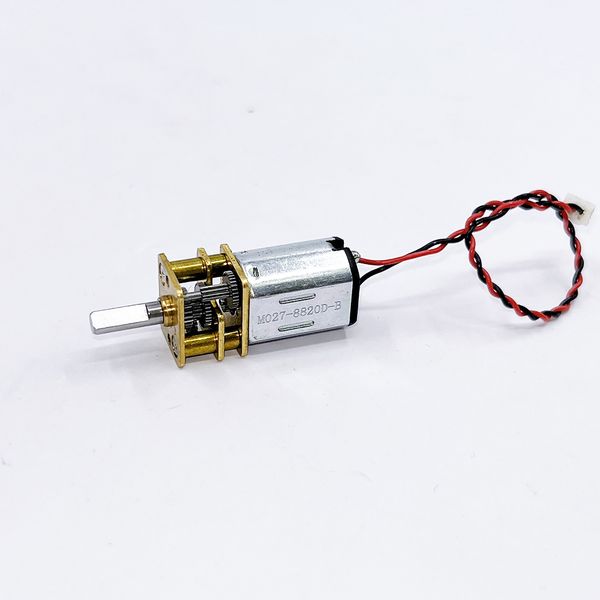 Mini N20 Motor de engrenagem DC 3V5V 6V 35/70/10/200/240/500rpm Velocidade lenta Torque Alta caixa de engrenagem de engrenagem de engrenagem de engrenagem de engrenagem de metal full