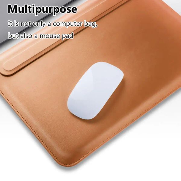 11 13 13 pollici di copertura magnetica Professional Copertura Stand Case Ultraokook PU Leather Laptop Borse per MacBook Air M1 Pro