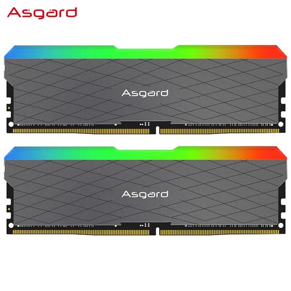 ASGARD MEMORIA RAM RGB RAM DDR4 8GBX2 16GBX2 3200MHz W2 Serie 135V DualChannel Desming Desktop Memoria 240314