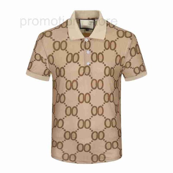 Polo da uomo Designer T-shirt 2023 Italia POLOT camicia moda uomo polo maniche corte T-shirt in cotone casual alta qualità casualtter Down Collar Top PESD