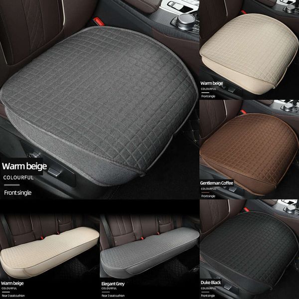 Coperture di aggiornamento Set completo Cuscino Cuscino per seggiolino auto in cotone Protezione universale Cuscini per sedia Accessori