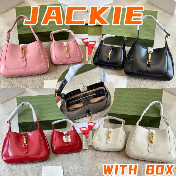 10a Jackie Deri Tote Çanta Kadın Çanta Tasarımcı Omuz Çantaları 1961 Çanta Tuval Siyah Lüks Lüks Çanta Çanta Çanta Debriyaj Çantası Strap Strap Büyük Kapasite Kutu