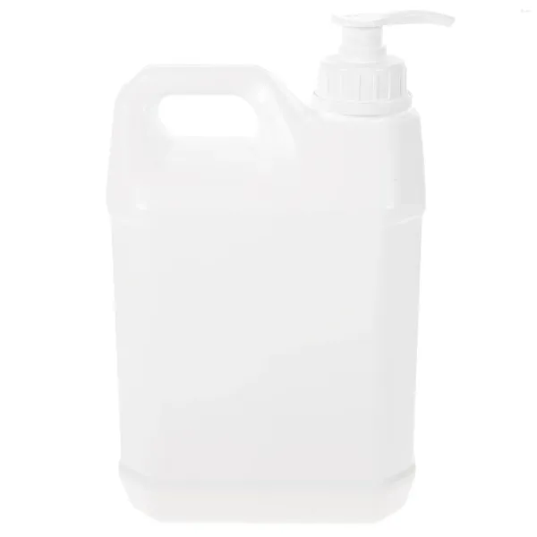 Bottiglie di stoccaggio 2 Flaconi da 5 litri con contenitore per pompa Shampoo Dispenser di sapone Supporti per cosmetici