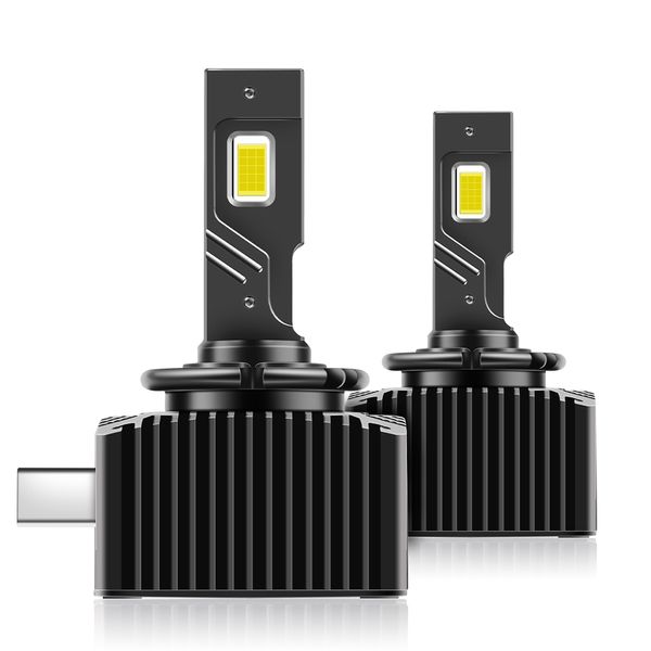 2pcs D1S Светодиодный автомобиль D2S D3S D4S HID D1R D2R D3R D4R Auto Bulb 58000LM CAR LAMP CANBUS 6000K Turbo FOG Light Automobile