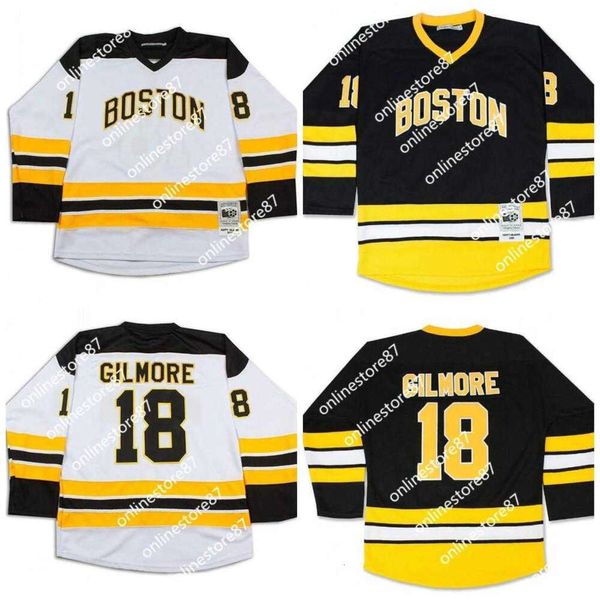 24S Movie Jerseys Happy Gilmore Ice Hockey Jersey Personalize qualquer nome e número personalidade bordado Jersey