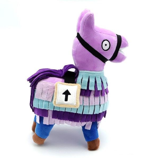 Bambole fortezza all'ingrosso da 20 cm alpaca giocattoli di peluche giochi che circondano regali per bambini bambole cavallo viola