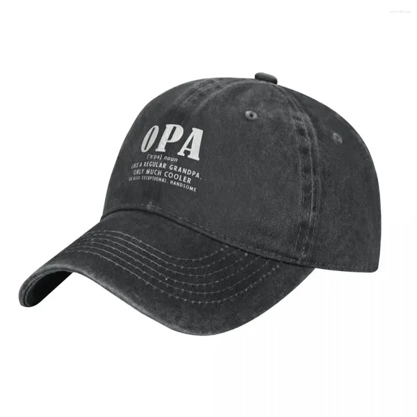 Шариковые кепки Opa Like A Regular Grandpa, только намного круче, подарок для папы, мужская ковбойская шляпа, черная женская альпинистская шляпа