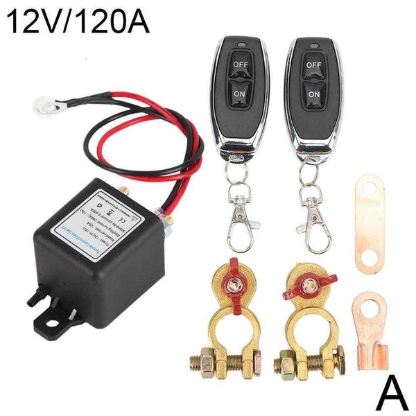 Upgrade 12V 120A 200A Batterie Schalter Relais Drahtlose Fernbedienung Isolator Schalter Steuerung Trennen Batterie Off Cut C1j3