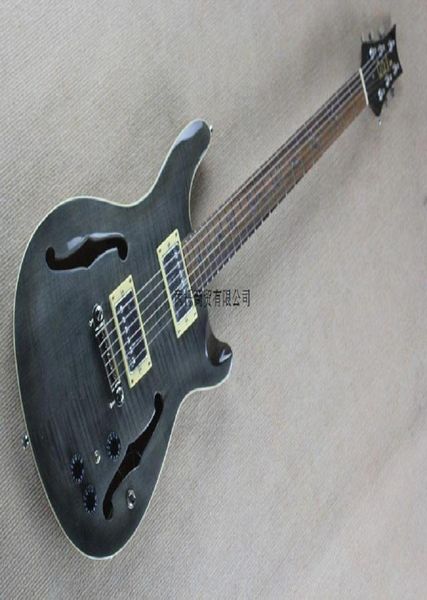 NEUE Ankunft Vögel Inlay Griffbrett PRS Top Doppel F Loch Halb eine hohle E-Gitarre8481720