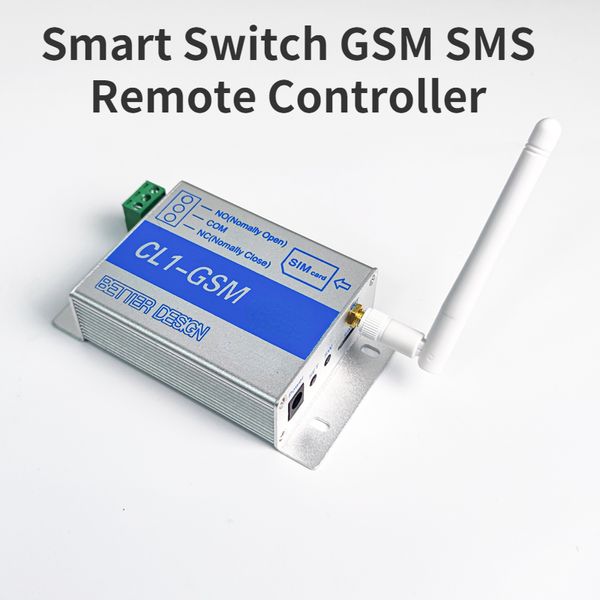 CL1-GSM 20 unità Sistema di sicurezza allarme domestico Interruttore relè Presa telefonica Cancello apriporta Smart Switch wireless GSM SMS Telecomando