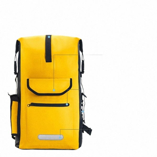 2023 30L impermeável saco seco mochila ao ar livre rio caminhadas montanhismo deriva natação viagem impermeável PVC sacos flutuantes 34rf #