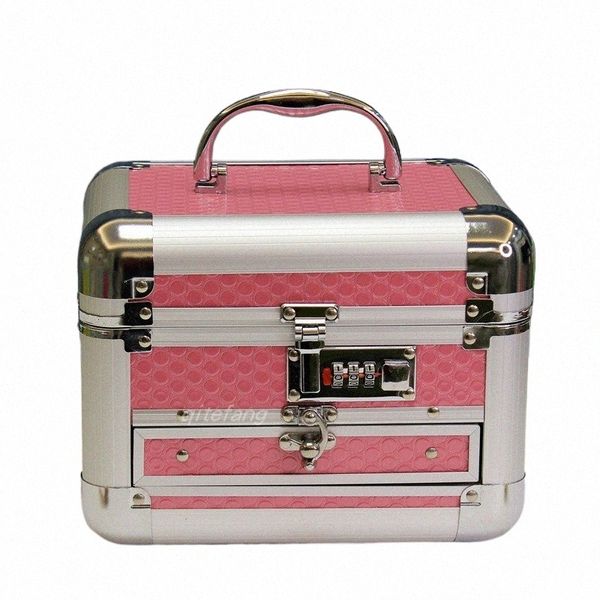 2022 Nuova scatola per il trucco Artista Beauty Cosmetic Cases Make Up Bag Tattoo Nail Cassetta degli attrezzi multistrato Organizzatore di stoccaggio Organizzatore di gioielli N1g5 #