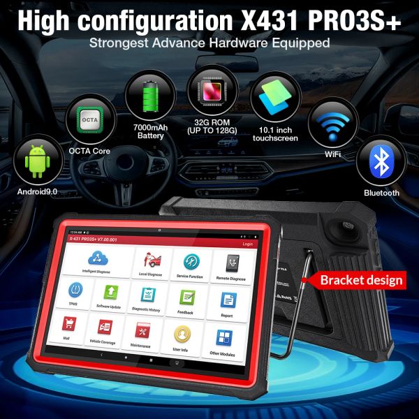 Starten Sie X431 Pro3S Plus 10.1 