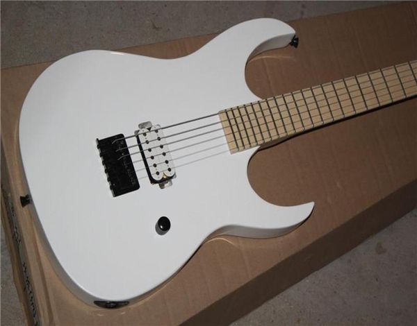 Top qualidade nova chegada guitarra elétrica branca invertida headstock um captador 11175802941