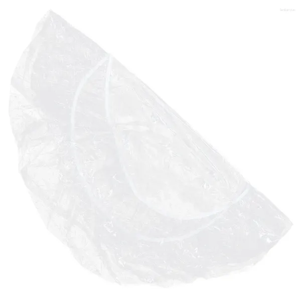 Tischtuch PVC Elastic Tischdecke rund 48 transparente Tischdeckentische Tische Abdeckungen Inch