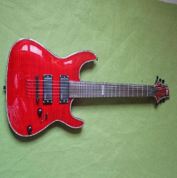 Brand Classic Guitar Red Penetrating Body Design LTD H351NT 24 Fret Electric Guitar4861143