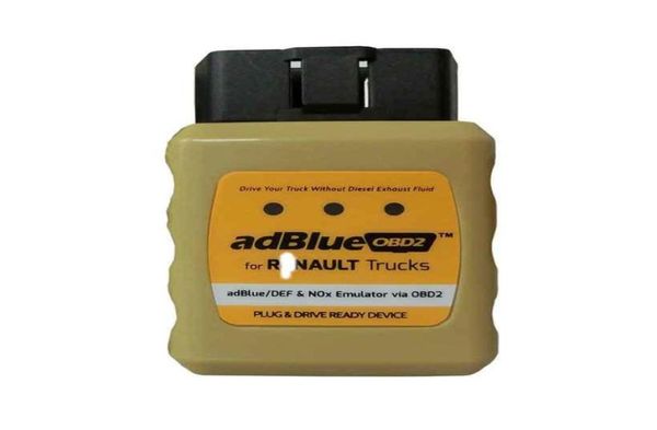 Adblueobd2 obd2 renault trucks adbluedef nox emulador via obd 2 ferramentas de interface de diagnóstico para adbluerenau suporte euro4568960316