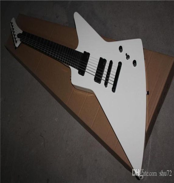 Çin Yeni 7 Dizeleri Beyaz Elektro Gitar 16 1310123455585306