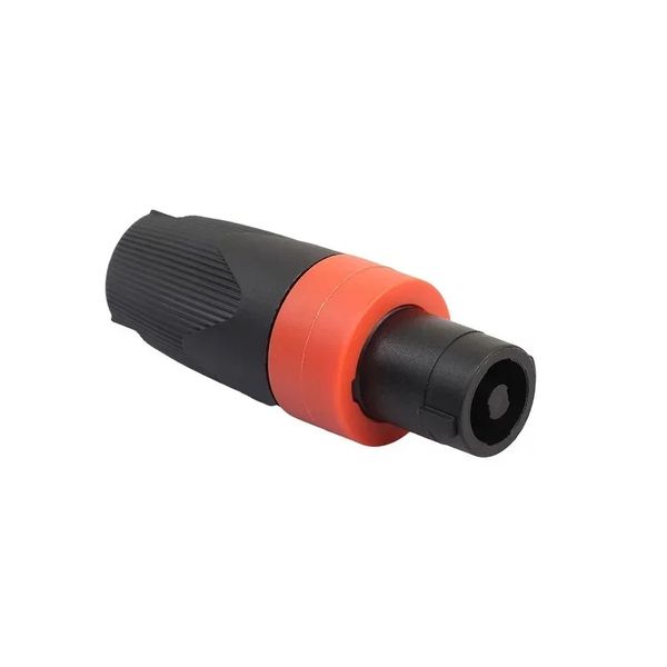 2024 1PCS 4-Pin Speakon Professional Lautsprecher Audio NL4FC Ohm Plug Abs Shell Blue Orange Lautsprecher Link Plug 4-polel Plugfor NL4FC-Lautsprecherverbindungsstecker