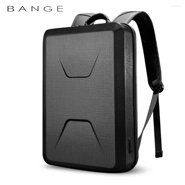 Mochila Hard Shell Moda Homens Anti-ladrão Mochilas de Negócios 15,6 Polegadas Laptop Impermeável Masculino Bolsa de Viagem