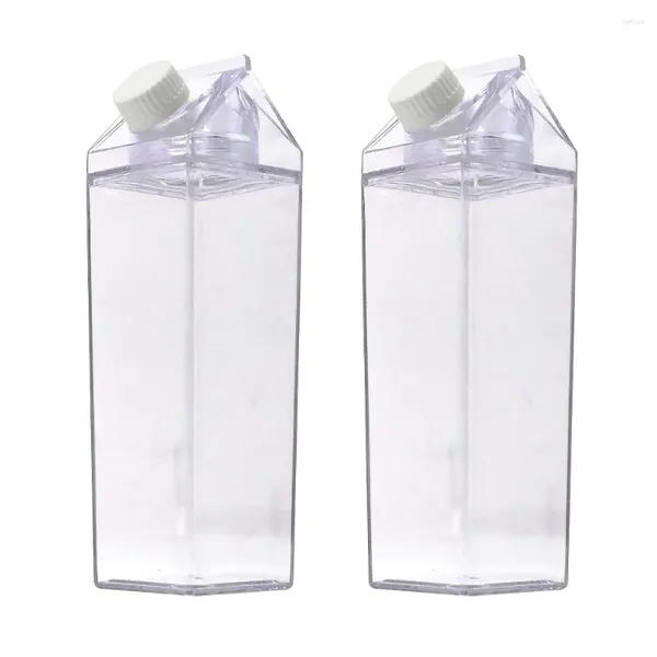 Garrafas de água 2 PCs Milk Bottle Bottle Vaos para crianças Contêiner de armazenamento versátil em família prática