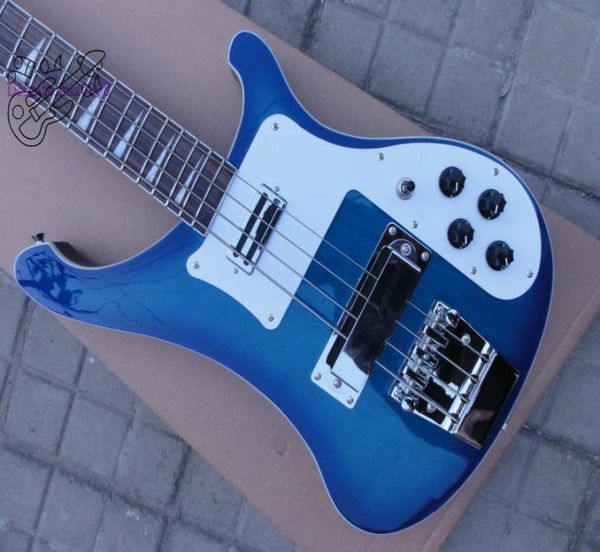 Neuer Stil Blau 4 Saiten 4003 E-Bass Neue Ankunft Ganze Gitarren Top Musikinstrumente7558593