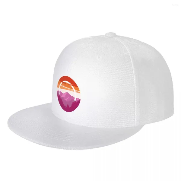 Cappellini da baseball Pride Mountain (sottile design della bandiera lesbica) Cappello hip-hop Cappelli tattici militari Uomo Donna