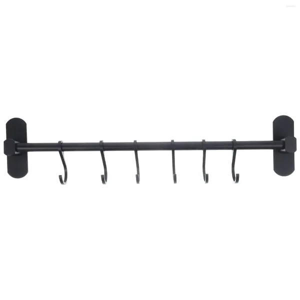 Küche Lagerung Utensil Rack Löffel Aufhänger Bar Kleiderbügel Kochen Halter Aluminium Legierung Unter Schrank Kaffee Tasse Racks Espresso