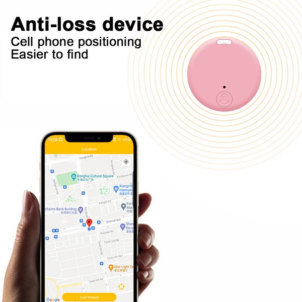 Dispositivo del tracker GPS Lunga batteria Life Remote Finder Bluetooth Bluetooth Anti perduto tag di allarme perduto per il portafoglio Bambia