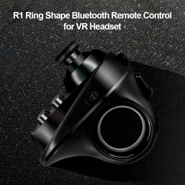 Geräte R1 Mini Ring Bluetooth 4,0 Wiederaufladbare Drahtlose Vr Remote Game Controller Joystick Gamepad für Android 3d Brille R57