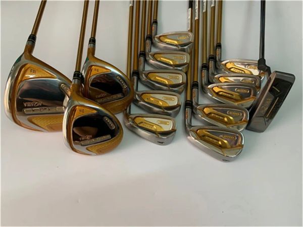 Клубы 14pcs Совершенно новый 4 -звездочный Honma S07 Полный набор Honma Beres S07 Golf Clubs Driver Fairway Woods IRON