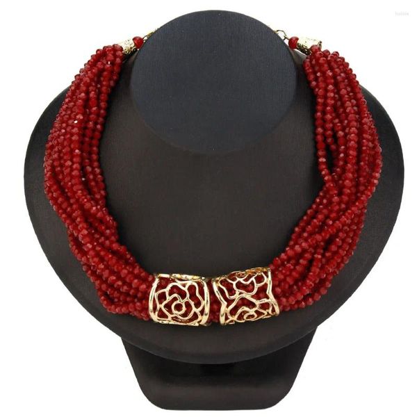 Ожерелья с подвесками Neovisson, модный стиль, женское колье-колье, многослойная цепочка, марокканские украшения, золотой цвет, подарок невесты