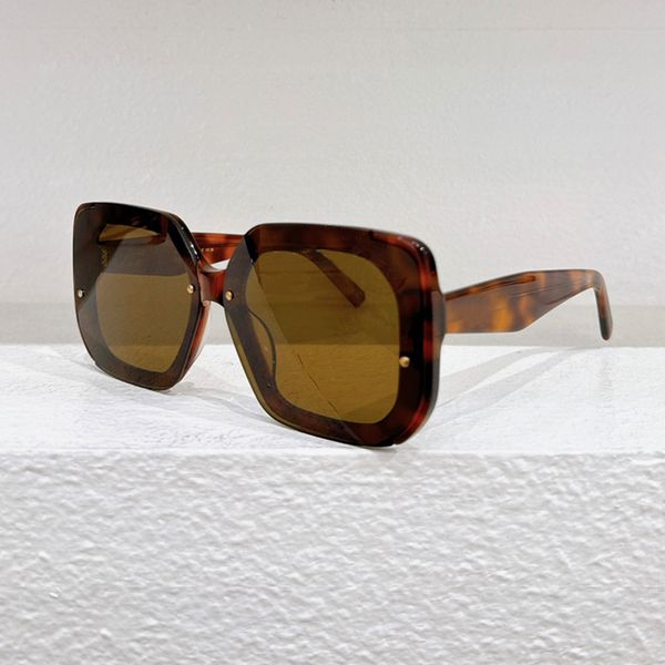 Nova marca de luxo acético tartaruga de casca de sunglasses de designer artesanal masculino Classic Fashion Outdoor Cicling Goggles UV400 Proteção UV SMU 13USA Sunglasses