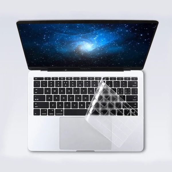 3 Размер Универсальный Ноутбук Защитник крышки клавиатуры 10/14/16 дюйма водонепроницаемой пылепроницаемой силиконовой ноутбук Клавиатура для MacBook