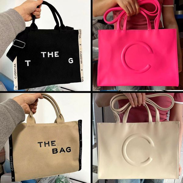 Plaj çanta alışveriş tasarımcısı tote çanta deri çapraz çantalar tuval kadın çantası tasarımerpurses009
